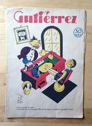 GUTIÉRREZ nº 70 AÑO II. SEMANARIO ESPAÑOL DE HUMORISMO