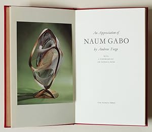 Seller image for An Appreciation of Naum Gabo . . . with a Foreword by Sir Norman Reid for sale by Type & Forme ABA, PBFA, ILAB