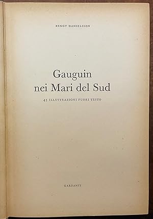 Gauguin nei Mari del sud. Prima edizione