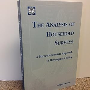 Bild des Verkufers fr The Analysis of Household Surveys: A Microeconometric Approach to Development Policy (World Bank) zum Verkauf von ZBK Books