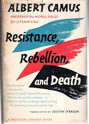 Immagine del venditore per Resistance, Rebellion, and Death venduto da Dorley House Books, Inc.