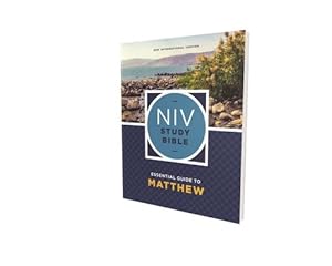 Bild des Verkufers fr NIV Study Bible Essential Guide to Matthew, Paperback, Red Letter, Comfort Print zum Verkauf von moluna