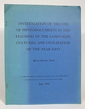 Investigation of the Use of Photodocuments in the Teaching of the Languages, Cultures, and Civili...