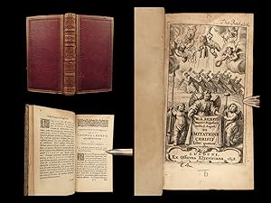 Image du vendeur pour Th. a Kempis canonici regularis Ordin. S. August. De imitatione Christi libri quatuor mis en vente par Schilb Antiquarian