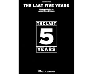 Seller image for The Last Five Years - Vocal Selections Piano, Vocal and Guitar Chords for sale by ZBK Books