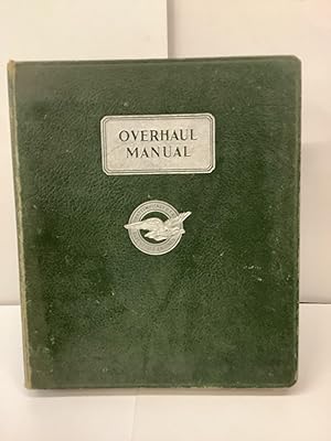Overhaul Manual [Part No. 48616]; Wasp Jr. B, Wasp H1 and Hornet E Series Engines
