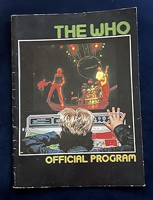 Imagen del vendedor de The Who Official Tour Program 1982 a la venta por Courtside Books