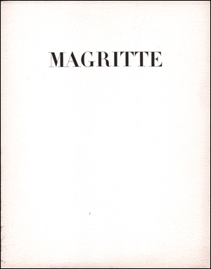 Seller image for Magritte : Le Sens Propre for sale by Specific Object / David Platzker