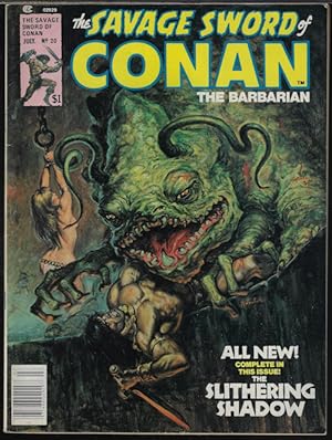 Bild des Verkufers fr SAVAGE SWORD OF CONAN The Barbarian: No. 20, July 1977 zum Verkauf von Books from the Crypt