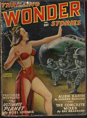 Imagen del vendedor de THRILLING WONDER Stories: April, Apr. 1949 a la venta por Books from the Crypt