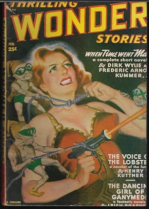 Bild des Verkufers fr THRILLING WONDER Stories: February, Feb. 1950 zum Verkauf von Books from the Crypt