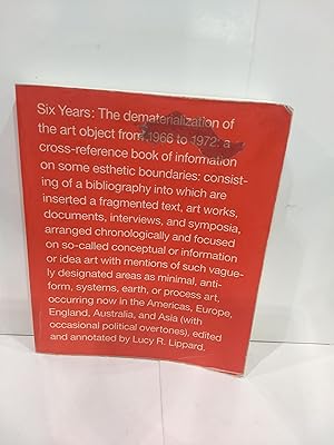 Six Years: The Dematerialization of the Art Object from 1966 to 1972