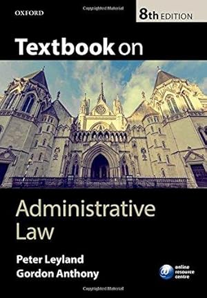 Bild des Verkufers fr Textbook on Administrative Law 8/e zum Verkauf von WeBuyBooks
