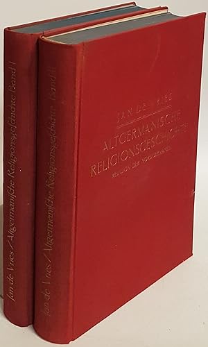 Altgermanische Religionsgeschichte (2 Bände KOMPLETT) - Bd.I: Einleitung. Die vorgeschichtliche Z...