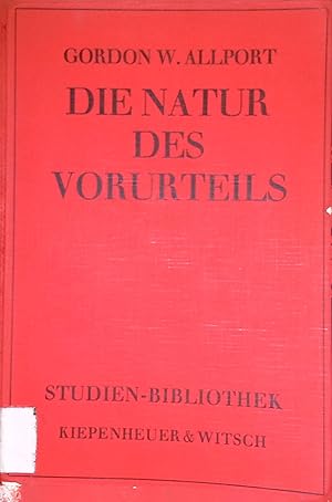 Die Natur des Vorurteils. Studienbibliothek