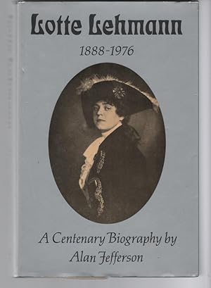 Seller image for Lotte Lehmann, 1888-1976 for sale by Turn-The-Page Books