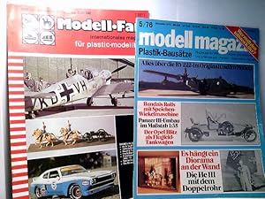 Konvolut: 2 Zeitschriften Modell-Fan und modell Magazin