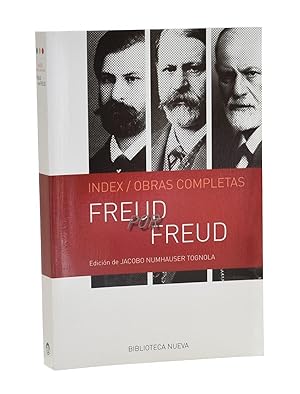 Imagen del vendedor de FREUD POR FREUD. NDICES TEMTICOS DE SUS OBRAS COMPLETAS EN ESPAOL a la venta por Librera Monogatari