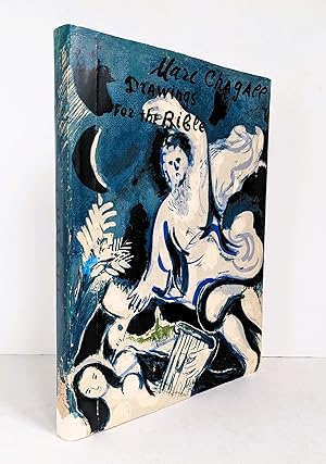 Seller image for MARC CHAGALL - DRAWINGS FOR THE BIBLE w/ 24 ORIGINAL COLOR LITHOGRAPHS + 96 PLATES - HARDCOVER IN DUSTJACKET for sale by Blank Verso Books