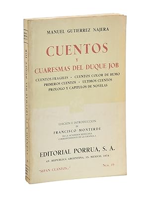 Seller image for CUENTOS Y CUARESMAS DEL DUQUE JOB for sale by Librera Monogatari