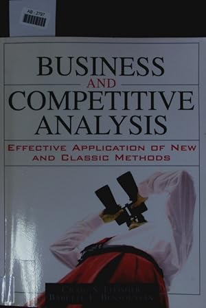 Bild des Verkufers fr Business and Competitive Analysis. zum Verkauf von Antiquariat Bookfarm