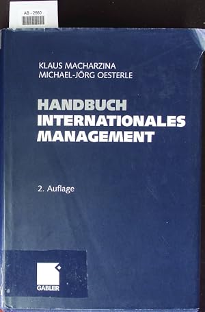 Seller image for Handbuch Internationales Management. for sale by Antiquariat Bookfarm