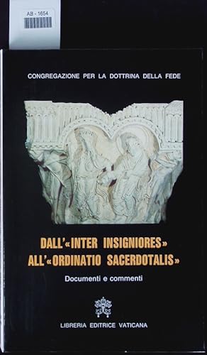 Immagine del venditore per Dall'"Inter insigniores" all'"Ordinatio sacerdotalis". venduto da Antiquariat Bookfarm