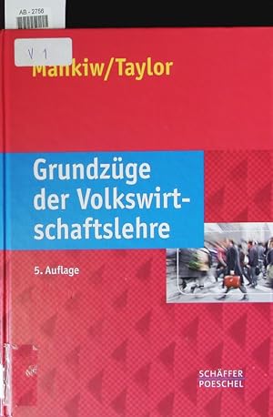 Seller image for Grundzge der Volkswirtschaftslehre. for sale by Antiquariat Bookfarm