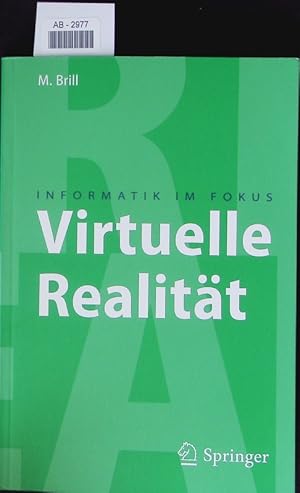 Bild des Verkufers fr Virtuelle Realitt. zum Verkauf von Antiquariat Bookfarm
