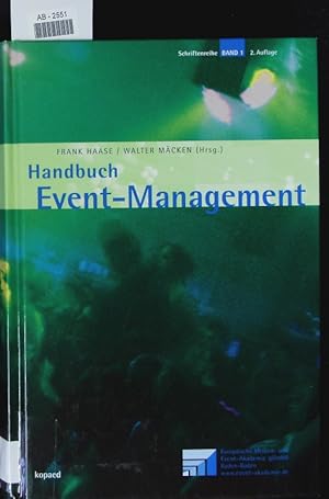 Bild des Verkufers fr Handbuch Eventmanagement. zum Verkauf von Antiquariat Bookfarm