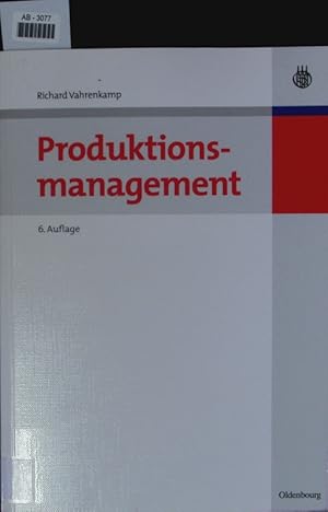 Seller image for Produktionsmanagement. for sale by Antiquariat Bookfarm