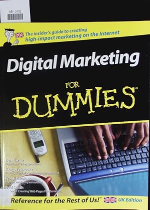 Imagen del vendedor de Digital Marketing For Dummies, UK Edition. a la venta por Antiquariat Bookfarm