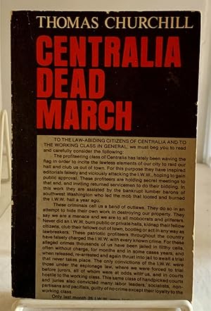 Seller image for Centralia Dead March for sale by S. Howlett-West Books (Member ABAA)