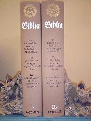 The Luther Bible of 1534: Complete Facsimile Edition "Biblia/ das ist/ die ganze heilige Schrifft...