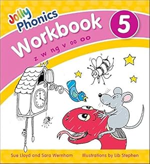 Image du vendeur pour Jolly Phonics Workbook 5: in Precursive Letters (British English edition) (Jolly Phonics Workbooks, set of 17) mis en vente par WeBuyBooks