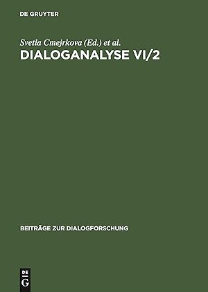 Seller image for Dialoganalyse VI/2 for sale by moluna