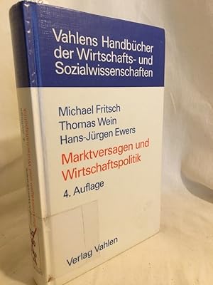 Bild des Verkufers fr Marktversagen und Wirtschaftspolitik: Mikrokonomische Grundlagen staatlichen Handelns. (= Vahlens Handbcher der Wirtschafts- und Sozialwissenschaften). zum Verkauf von Versandantiquariat Waffel-Schrder