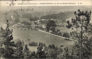 Ansichtskarte / Postkarte Dampierre-Yvelines, Chevreuse-Tal, von Haute-Beauce aus gesehen