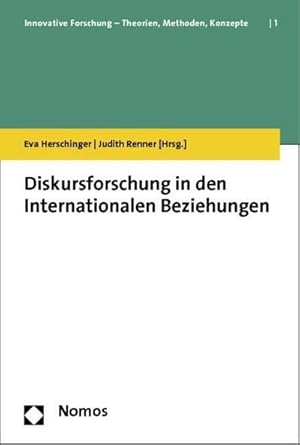 Image du vendeur pour Diskursforschung in den Internationalen Beziehungen mis en vente par AHA-BUCH GmbH