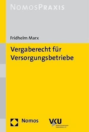Seller image for Vergaberecht fr Versorgungsbetriebe for sale by BuchWeltWeit Ludwig Meier e.K.