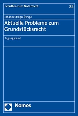 Seller image for Aktuelle Probleme zum Grundstcksrecht for sale by BuchWeltWeit Ludwig Meier e.K.