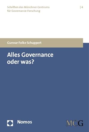 Seller image for Alles Governance oder was? for sale by BuchWeltWeit Ludwig Meier e.K.