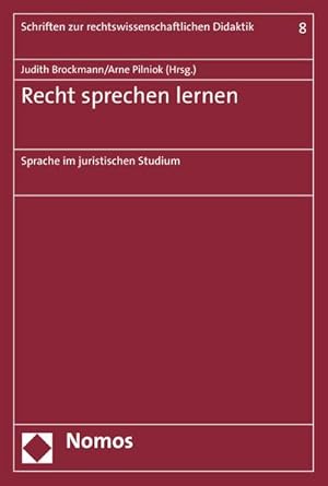 Seller image for Recht sprechen lernen for sale by BuchWeltWeit Ludwig Meier e.K.