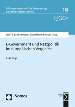 Immagine del venditore per E-Government und Netzpolitik im europischen Vergleich venduto da BuchWeltWeit Ludwig Meier e.K.