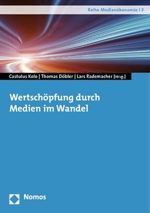 Seller image for Wertschoepfung durch Medien im Wandel for sale by moluna