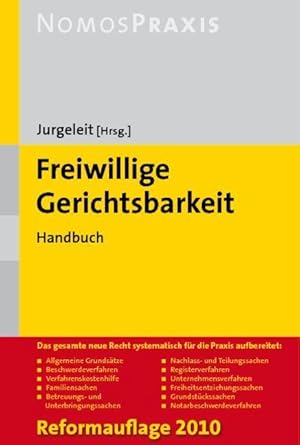 Seller image for Freiwillige Gerichtsbarkeit for sale by moluna