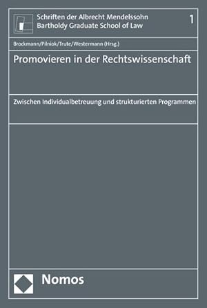 Imagen del vendedor de Promovieren in der Rechtswissenschaft a la venta por BuchWeltWeit Ludwig Meier e.K.