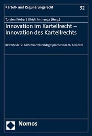 Bild des Verkufers fr Innovation im Kartellrecht - Innovation des Kartellrechts zum Verkauf von BuchWeltWeit Ludwig Meier e.K.
