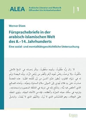 Seller image for Frsprachebriefe in der arabisch-islamischen Welt des 8.-14. Jahrhunderts for sale by BuchWeltWeit Ludwig Meier e.K.