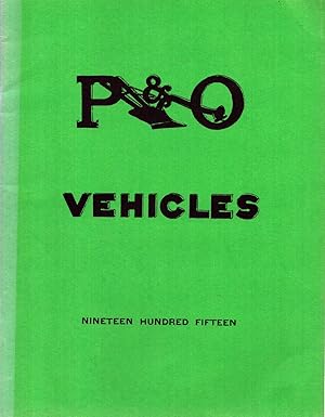 P & O Vehicles, 1915 (Parlin & Orendorff)